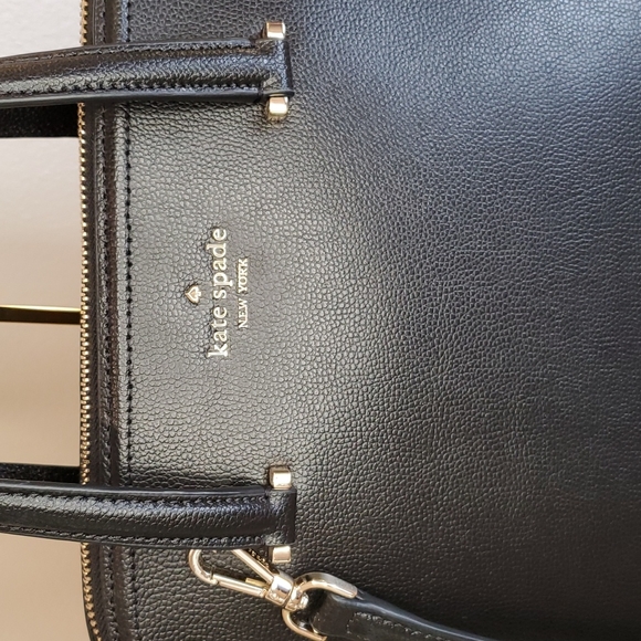 🎉HP🎉! Kate Spade ♥️NWT♥️ Medium Black Dome Satchel! - Picture 2 of 16